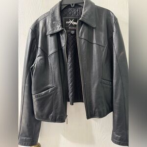 Wilson Maxima Black Leather Jacket